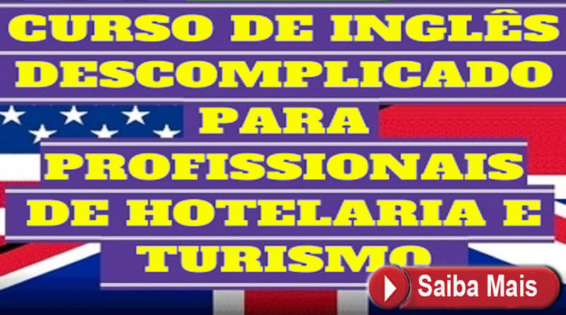 Inglês para profissionais de hotelaria e turismo